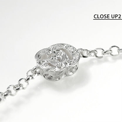 グッチ ブレスレット レディース ブランド GUCCI ダブルG 17 ロゴ 770756 J8400 8106 シルバー アクセサリー 770756-J8400-8106-17