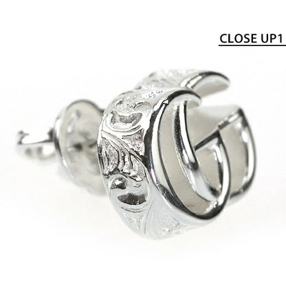 グッチ ピアス GUCCI ダブルＧ sterling silver スタッド メンズ レディース 770758 J8400 8106 シルバー アクセサリー 770758-J8400-8106