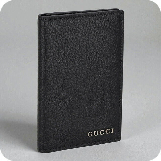 グッチ カードケース メンズ ブランド GUCCI 771159-AABXM 1000 ブラック 定期入れ 高級 おしゃれ プレゼント 実用的