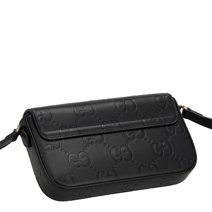 グッチ 二つ折り財布 レディース ブランド GUCCI レザー 781583-DTDHT 1000 ブラック ウォレット 高級 おしゃれ プレゼント 実用的