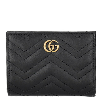 グッチ 二つ折り財布 メンズ ブランド GUCCI 795292-AABXM 1000 ブラック ウォレット 高級 おしゃれ プレゼント 実用的