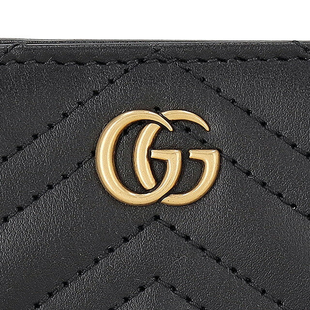 グッチ 二つ折り財布 メンズ ブランド GUCCI 795292-AABXM 1000 ブラック ウォレット 高級 おしゃれ プレゼント 実用的