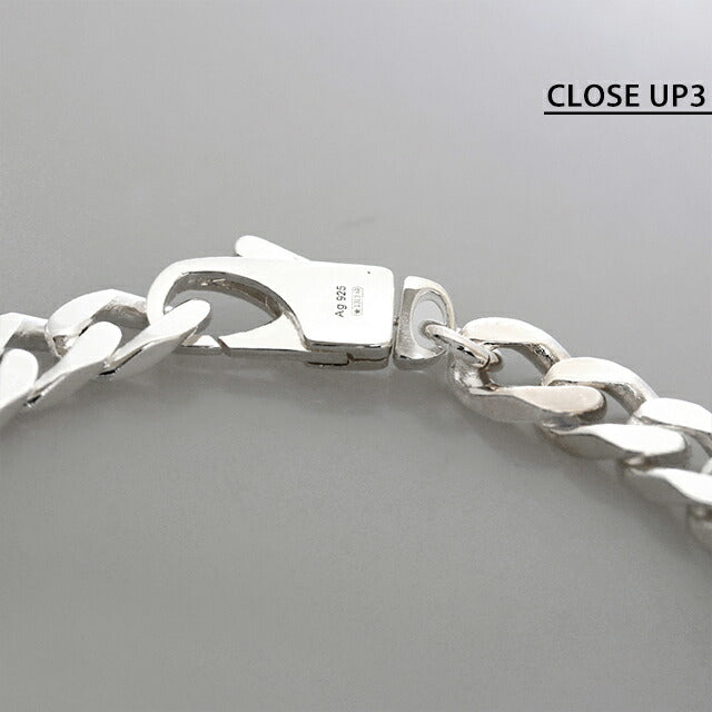 グッチ ブレスレット メンズ ブランド GUCCI ダイアゴナル インターロッキング チェーン 774054-J8400-8106-17 シルバー アクセサリー 774054-J8400-8106-17