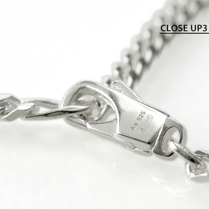 グッチ ネックレス メンズ レディース ブランド GUCCI ダイアゴナル インターロッキング プレート ロゴ 774055 J8400 8106 シルバー 774055-J8400-8106