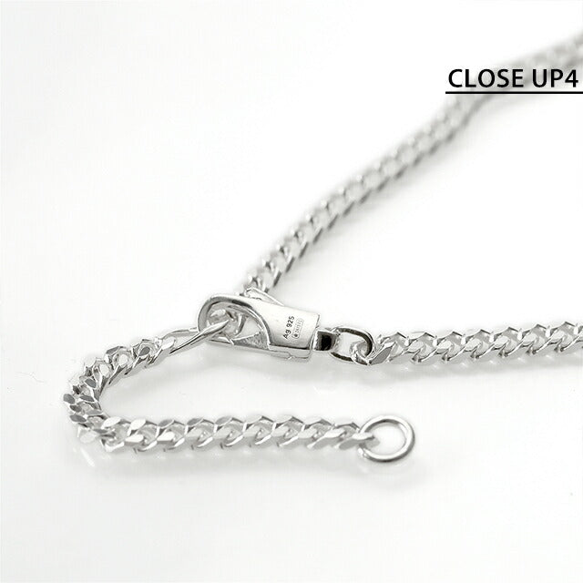 グッチ ネックレス メンズ レディース ブランド GUCCI ダイアゴナル インターロッキング プレート ロゴ 774055 J8400 8106 シルバー 774055-J8400-8106
