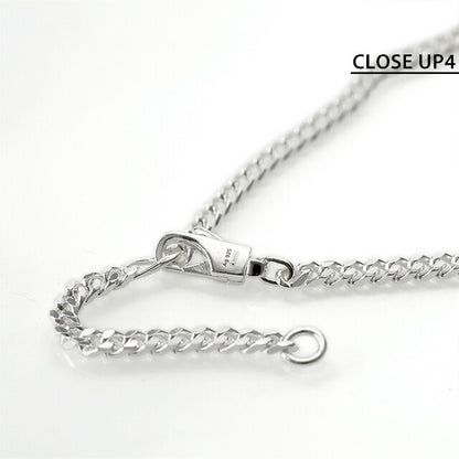 グッチ ネックレス メンズ レディース ブランド GUCCI ダイアゴナル インターロッキング プレート ロゴ 774055 J8400 8106 シルバー 774055-J8400-8106