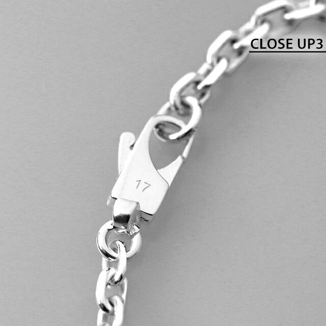 グッチ ブレスレット メンズ レディース ブランド トレードマーク スターリングシルバー 779169 J8400 8106 17cm アクセサリー 779169-J8400-8106-17