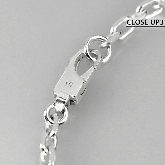 グッチ ブレスレット メンズ レディース ブランド トレードマーク スターリングシルバー 779169 J8400 8106 19cm アクセサリー 779169-J8400-8106-19
