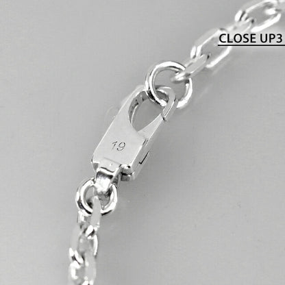 グッチ ブレスレット メンズ レディース ブランド トレードマーク スターリングシルバー 779169 J8400 8106 19cm アクセサリー 779169-J8400-8106-19