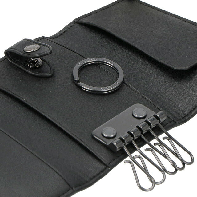 コーチ キーケース メンズ レディース ブランド COACH シグネチャー 78675 QBTN2 1 ブラウン/ブラック 78675-QBTN2-1