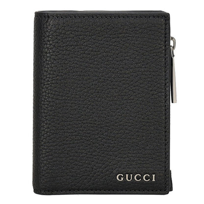 グッチ 二つ折り財布 メンズ ブランド GUCCI 795292-AABXM 1000 ブラック ウォレット 高級 おしゃれ プレゼント 実用的