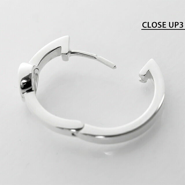 グッチ ピアス レディース ブランド GUCCI インターロッキング ロゴ フープ 両耳用 796323 J8400 8106 シルバー アクセサリー 796323-J8400-8106