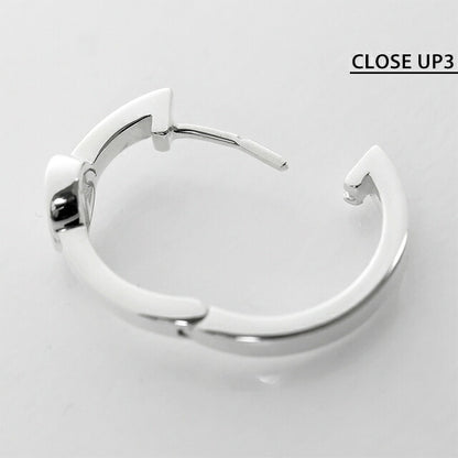 グッチ ピアス レディース ブランド GUCCI インターロッキング ロゴ フープ 両耳用 796323 J8400 8106 シルバー アクセサリー 796323-J8400-8106