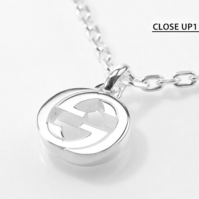 グッチ ネックレス メンズ レディース ブランド GUCCI インターロッキング 796355-J8400-8106 シルバー アクセサリー 796355-J8400-8106