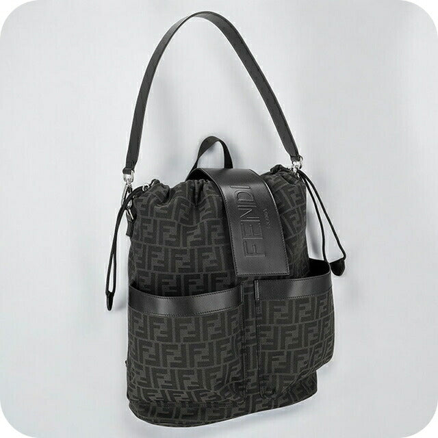 フェンディ リュック メンズ レディース ブランド FENDI 7VZ0700AG0M F0NPN ブラック 7VZ0700AG0M-F0NPN