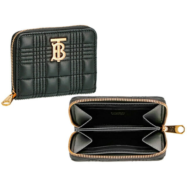 未使用品　箱付き　BURBERRY LONDON 小銭入れ　コインケース　黒 バーバリー BURBERRY 小銭入れ コインケース 8049292-A1189