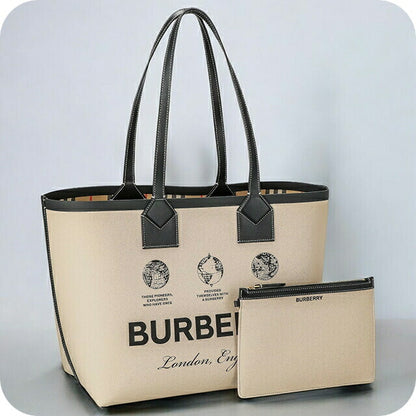 バ－バリ－ トートバッグ レディース ブランド BURBERRY 8063121 ベージュ 8063121