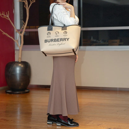 バ－バリ－ トートバッグ レディース ブランド BURBERRY 8063121 ベージュ 8063121