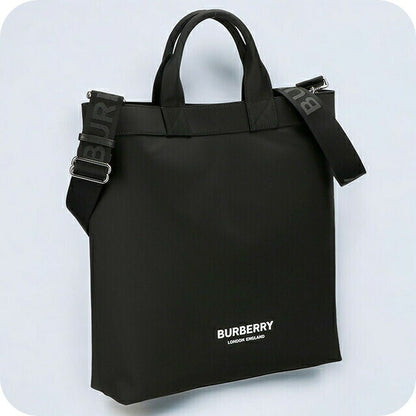 バ－バリ－ トートバッグ メンズ ブランド BURBERRY 8063497 ブラック 8063497