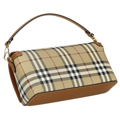 バ－バリ－ ショルダーバッグ レディース ブランド BURBERRY チェック 8066165 ベージュ 8066165