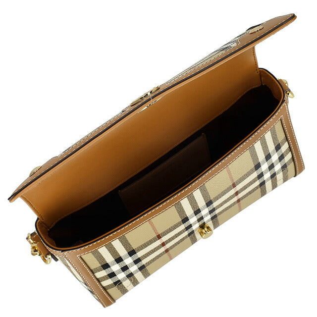 バ－バリ－ ショルダーバッグ レディース ブランド BURBERRY チェック 8066165 ベージュ 8066165