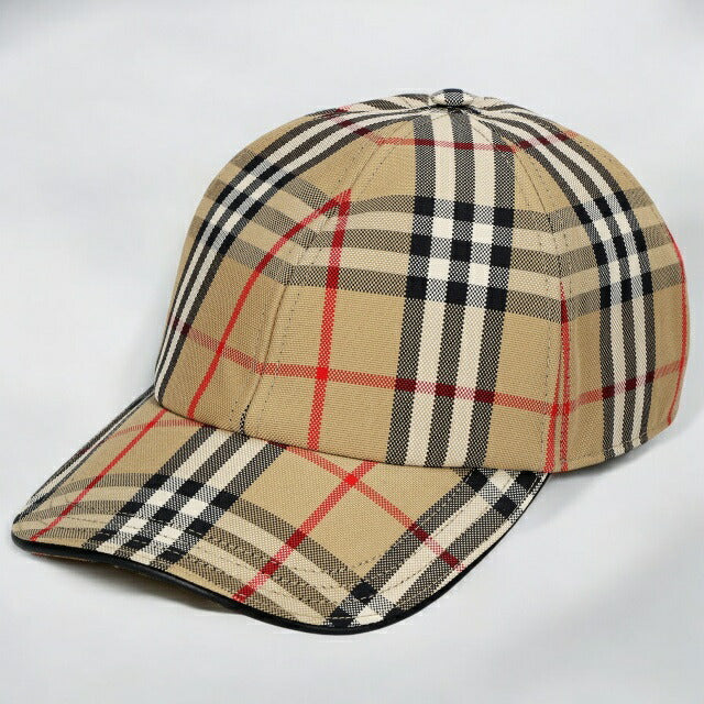 バ－バリ－ キャップ メンズ ブランド BURBERRY 8068041 ベージュ 8068041-L