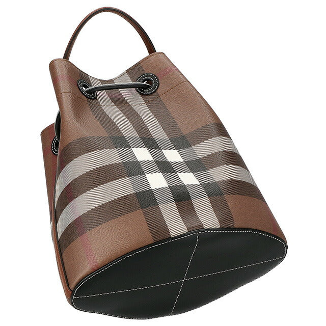 バ－バリ－ ハンドバッグ レディース ブランド BURBERRY チェック 8069655 ブラウン 8069655