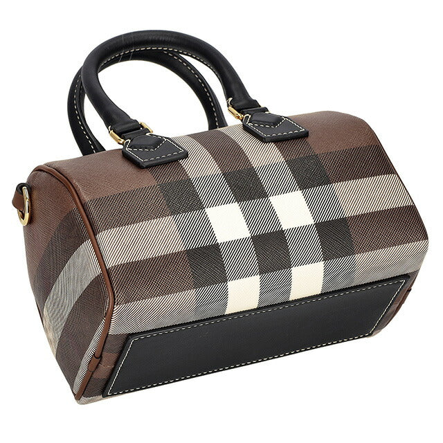 Burberry チェック柄 ハンドバック バーバリー ハンドバッグ チェック柄 ゴールドハードウェア