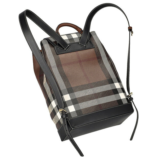 バ－バリ－ リュック メンズ ブランド BURBERRY チェック 8069664 ブラウン 8069664