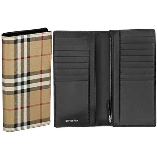 バ−バリ− 長財布 メンズ ブランド BURBERRY チェック 8069819