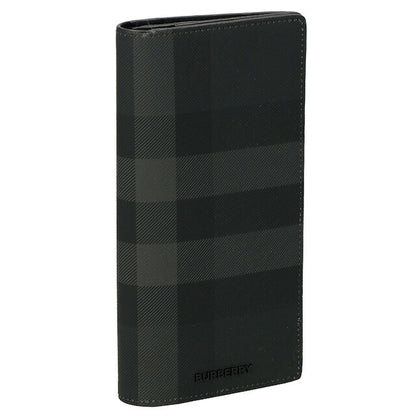 バ－バリ－ 長財布 メンズ ブランド BURBERRY チェック 8070199 ブラック 8070199