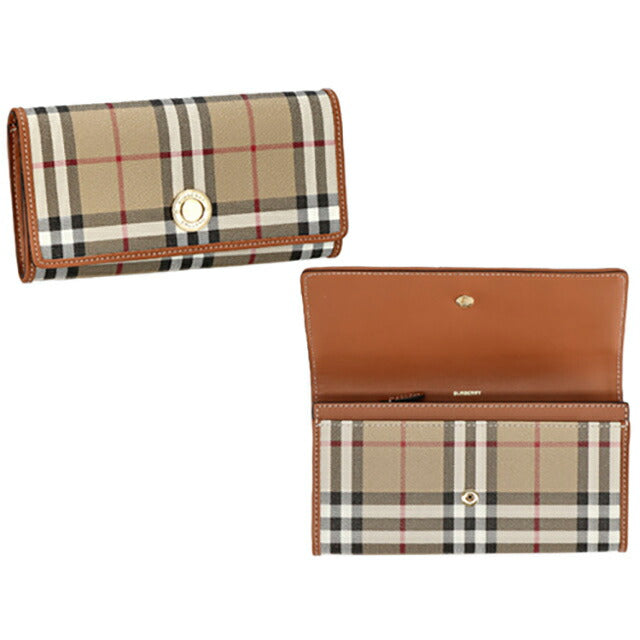 バ−バリ− 長財布 レディース ブランド BURBERRY チェック