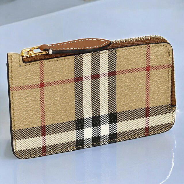 バ－バリ－ コインケース レディース ブランド BURBERRY チェック 8070419 ベージュ 8070419