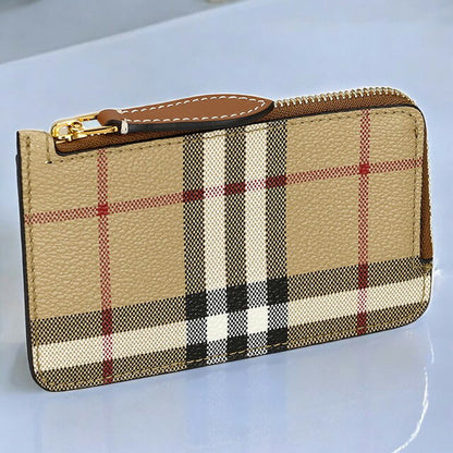 バ－バリ－ コインケース レディース ブランド BURBERRY チェック 8070419 ベージュ 8070419