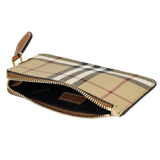 バ－バリ－ コインケース レディース ブランド BURBERRY チェック 8070419 ベージュ 8070419