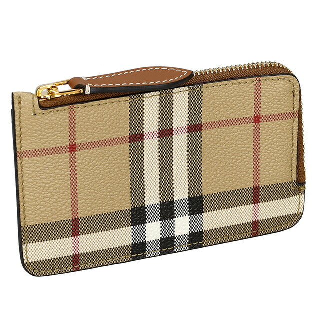 バ－バリ－ コインケース レディース ブランド BURBERRY チェック 8070419 ベージュ 8070419