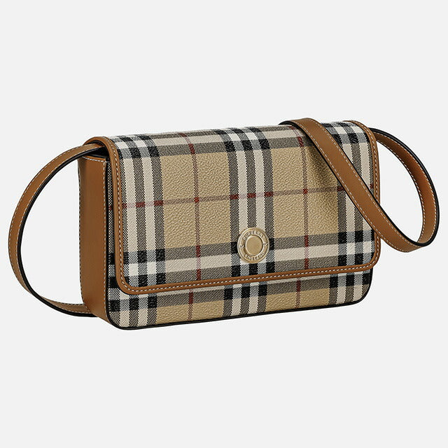 バ－バリ－ ショルダーバッグ レディース ブランド BURBERRY チェック 8070421 ベージュ 8070421