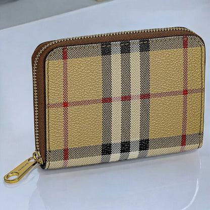 バ－バリ－ コインケース レディース ブランド BURBERRY チェック 8070600 ベージュ 8070600