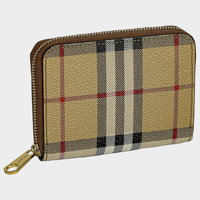 バ－バリ－ コインケース レディース ブランド BURBERRY チェック 8070600 ベージュ 8070600