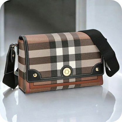 バ－バリ－ ショルダーバッグ レディース ブランド BURBERRY チェック 8071385 ブラウン 8071385