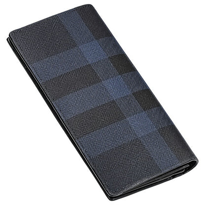 バ－バリ－ 長財布 メンズ ブランド BURBERRY チェック 8073281 ブラック 8073281