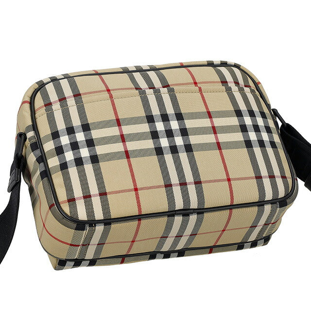 バ－バリ－ ショルダーバッグ メンズ ブランド BURBERRY チェック 8084111 ベージュ 8084111