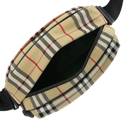 バ－バリ－ ショルダーバッグ メンズ ブランド BURBERRY チェック 8084111 ベージュ 8084111