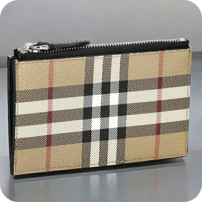 バ－バリ－ コインケース メンズ レディース ブランド BURBERRY チェック 8084166 ベージュ 8084166