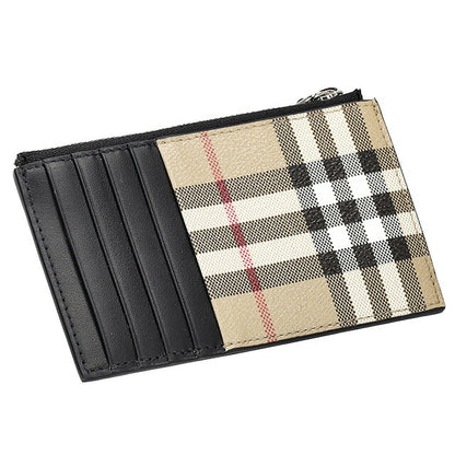 バ－バリ－ コインケース メンズ レディース ブランド BURBERRY チェック 8084166 ベージュ 8084166