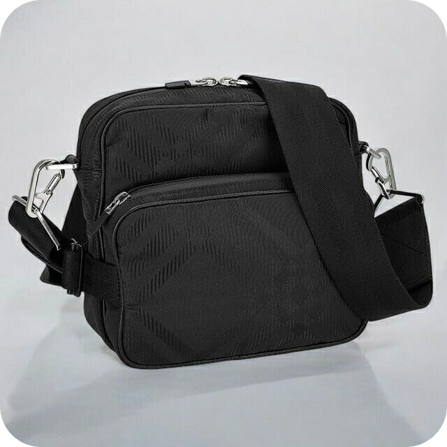 バ－バリ－ ショルダーバッグ メンズ ブランド BURBERRY 8085380 ブラック 8085380