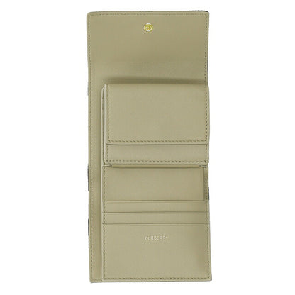 バ－バリ－ 三つ折り財布 メンズ ブランド BURBERRY チェック 8086005 ベージュ 8086005