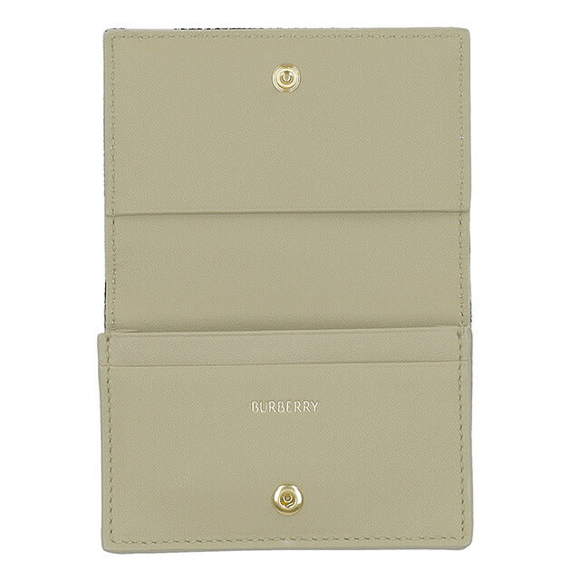 バ－バリ－ 名刺入れ メンズ ブランド BURBERRY チェック 8086009 ベージュ 8086009
