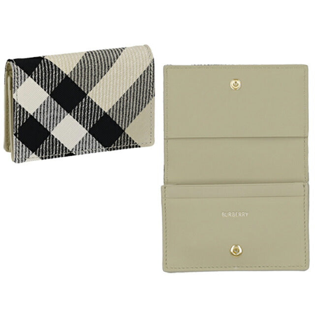 ユズ BURBERRY 名刺入れ ブラウン レザー チェック柄 ユズ様専用 BURBERRY 名刺入れ ブラウン レザー チェック柄