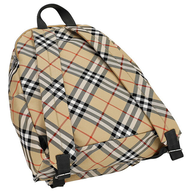 バ－バリ－ リュック メンズ ブランド BURBERRY チェック 8091312 ベージュ 8091312